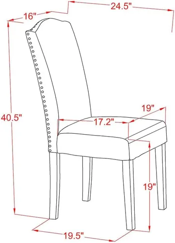 Miniatura 12 de East West Furniture DMEN3-LWH-06 - Juego de comedor de 3 piezas para espacios pequeños que contiene una mesa de comedor redonda con gotas y 2 sillas