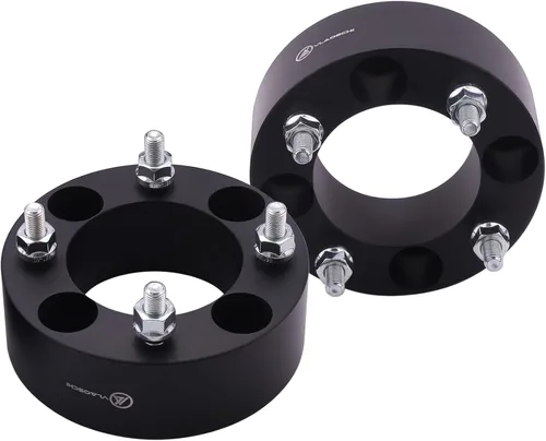 Miniatura 11 de Espaciadores de rueda forjados en negro para ATV UTV 4x110 de 1.5 pulgadas con pernos 10x1.25 compatibles con Honda Suzuki-Yamaha-Kawasaki de 4 lugs
