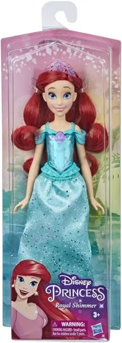 Miniatura 3 de Muñeca Disney Princess Royal Shimmer de Ariel, muñeca de moda con falda y accesorios, juguete para niños de 3 años en adelante