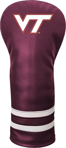 Team Golf NCAA Virginia TECH Vintage Fairway Headcover (Color) - Printed Team Golf NCAA Vintage Fairway Headcover (Printed), Fits All Fairway,