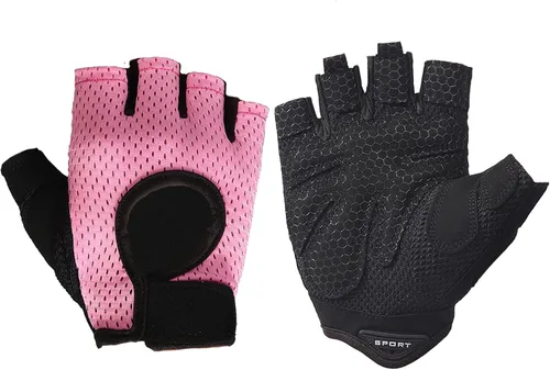 Miniatura 7 de SUJAYU Guantes de entrenamiento para mujeres y hombres, guantes de gimnasio, guantes de levantamiento de pesas para hombres, guantes