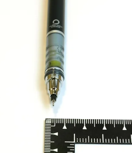 Miniatura 5 de Uni Kurutoga - Portaminas estándar, 0.012 in, negro (M34501P.24)