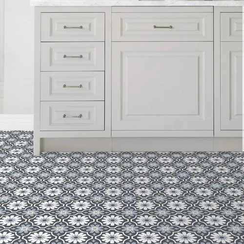 Miniatura 4 de FloorPops FP2944 Sevilla - Azulejos para suelo (despegar y pegar), multicolor