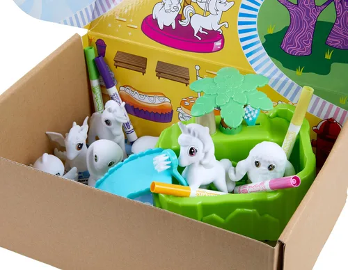 Miniatura 3 de Crayola 74-7430-E-000 Washimals Peculiar Zoo Playset