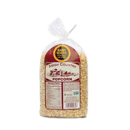 Miniatura 12 de Amish Country Popcorn 24 (Bolsas de 4 Oz) Palomitas de Maíz Baby White Tradicionales, Sin OMG y Sin Gluten