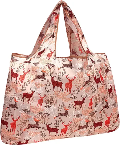 Miniatura 12 de allydrew - Bolsa grande plegable de nailon, reutilizable para compras