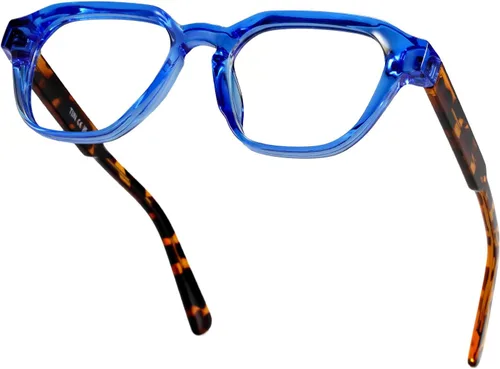 Miniatura 12 de TIJN Gafas de Bloqueo de Luz Azul para Mujeres y Hombres Marco Rectangular TR90 y Estilo Elegante Preppy Gafas de Pantalla de Computadora