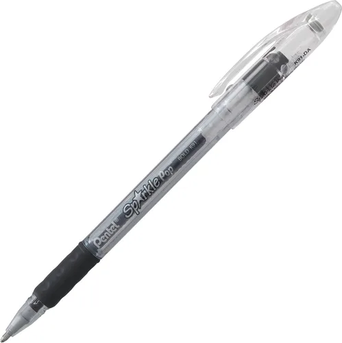 Miniatura 2 de Pentel Sparkle Pop - Bolígrafo de gel metálico, línea gruesa de 1.0mm, colores surtidos, paquete de 4 (K91BP4M)