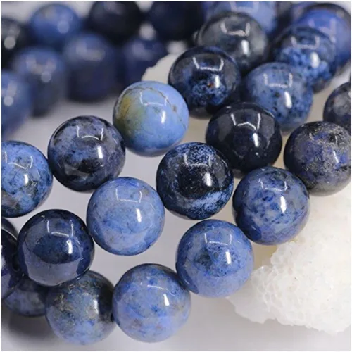 Miniatura 141 de 1 hebra Adabele natural de piedras preciosas múltiples amatista, lapislázuli, sodalita, aventurina, ojo de tigre, jaspe rojo jade amarillo, 0.315 in