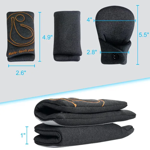 Miniatura 4 de Innokids Juego de fundas de correa de asiento de automóvil para bebés y niños, fundas para cinturón de seguridad con almohadilla para la Gris