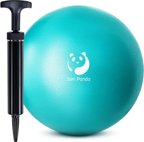 Miniatura 13 de Slim Panda Pelota de Pilates, Pelota de Ejercicio Pequeña de 9 Pulgadas, Mini Pelota de Yoga Antiestallido para Estabilidad, Entrenamiento, Barre