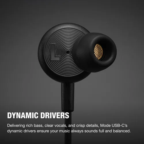 Miniatura 2 de Auriculares con cable USB-C Marshall Mode – Micrófono incorporado, ajuste personalizable, cable resistente a enredos y controladores dinámicos