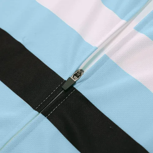 Miniatura 3 de Coconut Ropamo CR - Camiseta de ciclismo de manga larga para hombre con 3+1 bolsillos con cremallera, ropa de ciclismo de secado rápido transpirable