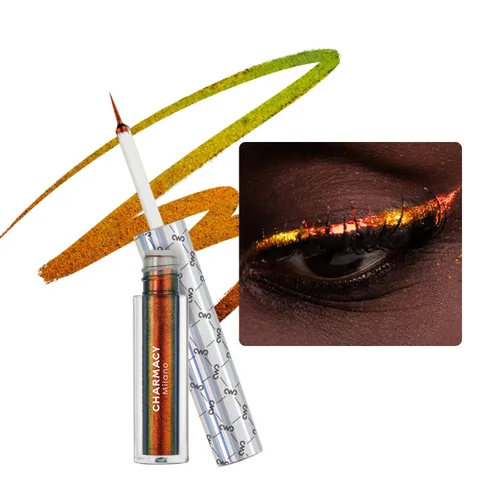 Miniatura 37 de CHARMACY Delineador Líquido para Ojos Resistente al Agua, Lápiz delineador de ojos negro intenso de larga duración con punta ultra fina, a prueba