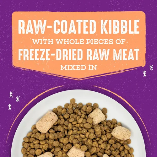 Miniatura 7 de Stella & Chewy's Raw Blend Premium Kibble - Comida para gatos sin granos, comidas ricas en proteínas, receta de pescado capturado en la naturaleza