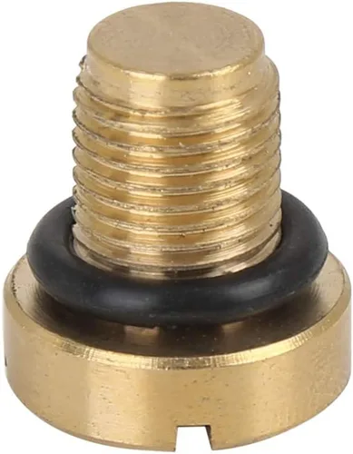 Miniatura 3 de X AUTOHAUX Tornillo de purga de tanque de expansión refrigerante del radiador con tapón para BMW X1 X3 17111712788