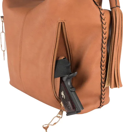 Miniatura 5 de Browning Concealed Carry Purse Premium Holstered Handbag with Safety Locking Option