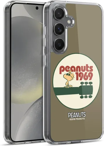 Miniatura 108 de Head Case Designs Funda de gel Woodstock 50th con licencia oficial de Peanuts Snoopy Guitar 1969 [protección de grado militar] compatible