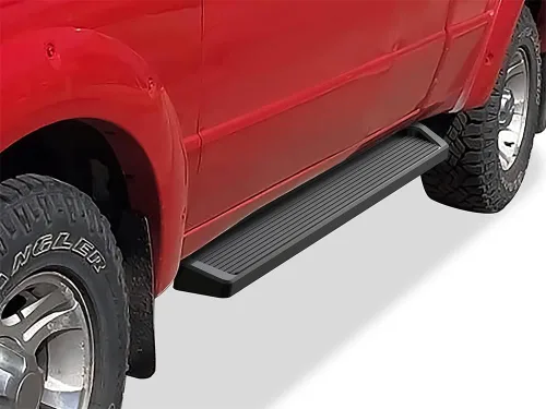 Miniatura 19 de APS Estribos 5 pulgadas color negro mate compatibles con Ford Ranger Mazda Serie B 1999-2011 Super Cab 4 puertas de acero inoxidable