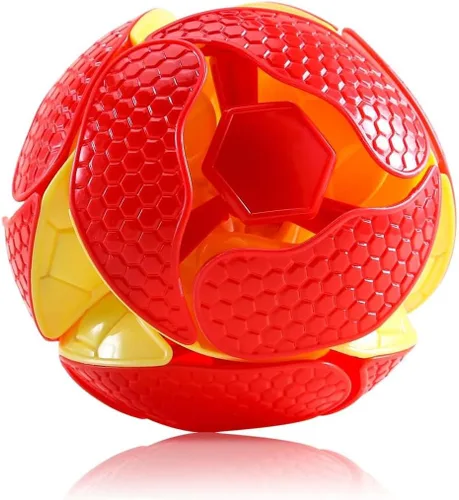 Miniatura 7 de Pelota de juguete - Fútbol lanzado a mano, bola de deformación que cambia de color, forma fresca Rojo