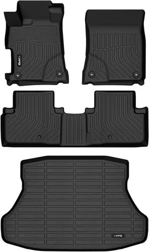 Miniatura 7 de Alfombrillas y revestimiento para maletero para Jeep Grand Cherokee L 2021-2025 (6 pasajeros, sin consola central) con respaldo, revestimientos