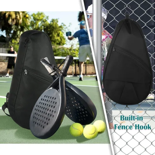 Miniatura 7 de Bolsa para raqueta de pádel Cosmos, mochila tipo mochila para palas de pickleball, bolsa de almacenamiento para raqueta de pádel, bolsa