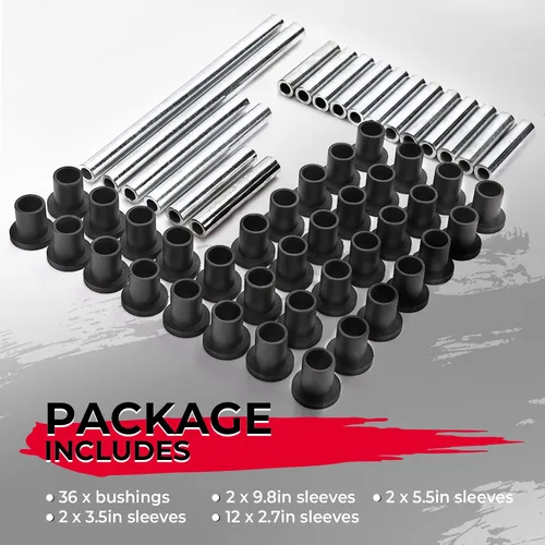 Miniatura 2 de KEMIMOTO Kit de Bujes de Brazo de Control de Servicio Pesado Compatible con 2013+ Polaris Ranger XP 900/Crew 2017-2018 Polaris Ranger 1000 XP Crew