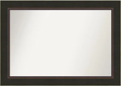 Miniatura 236 de Amanti Art Espejo personalizado, espejo de baño de bronce Milano, espejo de pared o espejo de tocador de baño sobre el fregadero