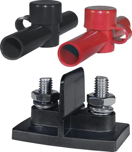 Blue Sea Systems - Conectores de cable de doble PowerPost