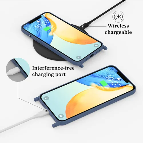 Miniatura 5 de Funda compatible con iPhone 13 Pro con cordón, funda cruzada para iPhone con correa 13 Pro, ajustable, a prueba de golpes, protección contra caídas