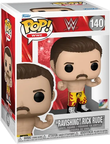 Funko Pop! WWE: Rick Rude - Figura de vinilo coleccionable - Idea de regalo - Producto oficial - para niños y adultos - fanáticos de los deportes -