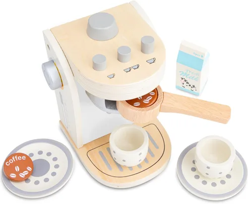Miniatura 2 de New Classic Toys 10705 Cafetera, Multicolor (Blanco), 3 años a 9 años