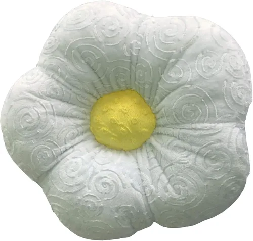 Miniatura 3 de Snuggle Stuffs Almohadas de flores rosas y blancas pastel - 13 pulgadas - Juego de 2 - Almohadas Minky para decoración de dormitorio de niñas Rosa