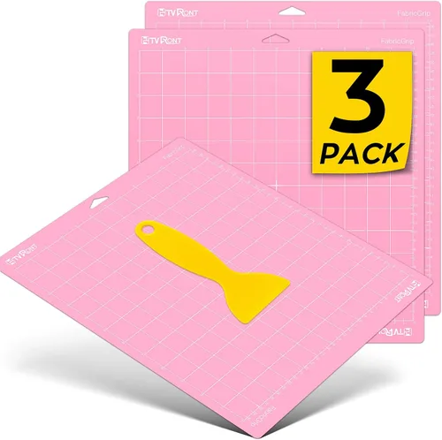 Miniatura 15 de HTVRONT - Alfombrilla de corte, 6 alfombrillas de corte de 12 x 12 pulgadas (estándar, ligera, fuerte, agarre de tela) compatibles con Cricut Maker