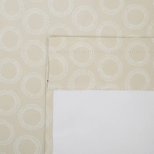 Miniatura 4 de Deconovo Cortinas opacas con bolsillo para barra, para Ktichen, 52 x 95 pulgadas, color beige