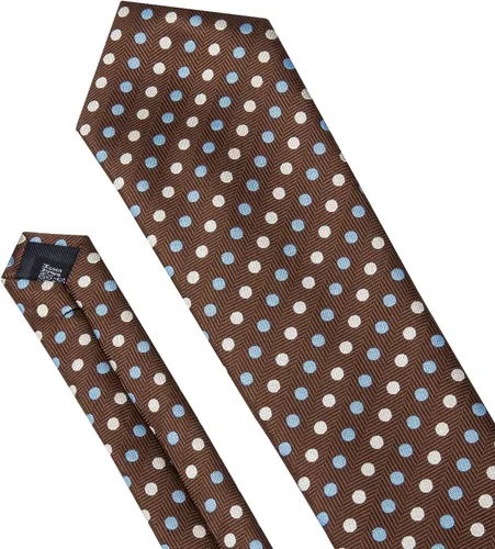 Miniatura 71 de Barry.Wang Corbatas de seda para hombre, diseño de lunares, gemelos cuadrados de bolsillo, gemelos para negocios, boda