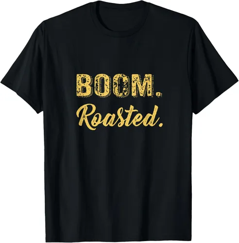 Boom. Tostado. Camiseta