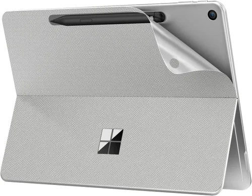 Miniatura 8 de MoKo Calcomanía para tableta Microsoft Surface de 12 pulgadas 2025, piel sintética, cubierta protectora para Surface Pro de 12 pulgadas, color negro