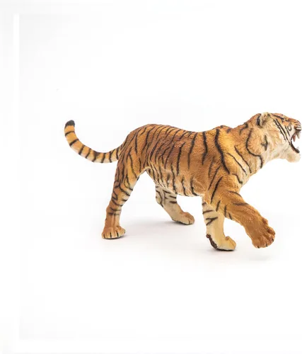 Miniatura 7 de Papo - Figura realista de tigre rugiente para niños - A partir de 3 años - Colección de depredadores de la selva - Juego educativo de animales