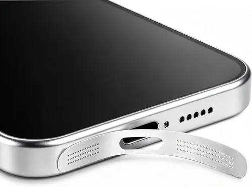 MysticHome Accesorios para iPhone 12/13/14 Pro Max, 5 tapones antipolvo para teléfono celular + 1 cubierta deslizante para cámara de laptop,