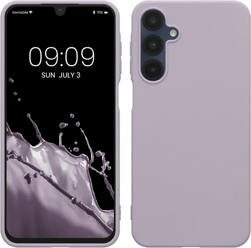 Miniatura 18 de kwmobile Funda compatible con Samsung Galaxy A23 4G / 5G - Funda de silicona TPU metálica suave y delgada - Rojo oscuro metálico