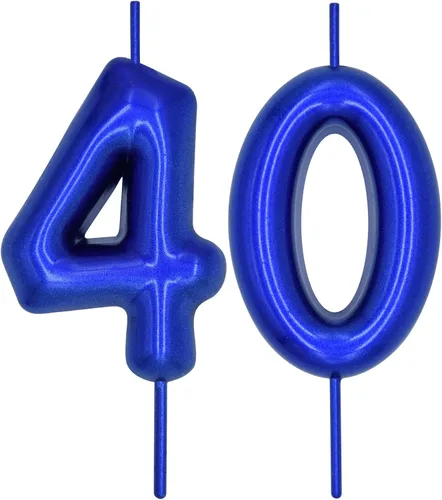 Miniatura 321 de DERVENTA Vela con números de 2.36 pulgadas, decoración perfecta para cumpleaños, brunch, postre, pastel, 1 pieza (número 0 rosa)