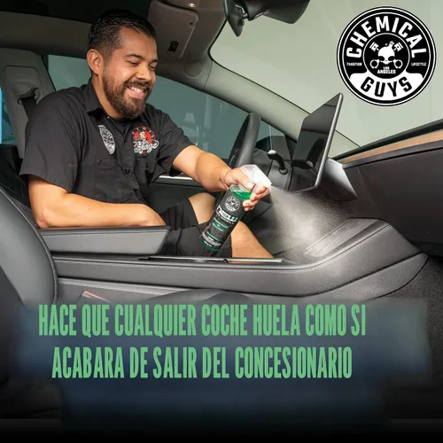 Miniatura 4 de Chemical Guys New Car Smell - Ambientador y eliminador de olores premium refresca y neutraliza olores, excelente ambientador para automóviles