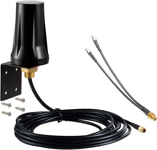 Antena celular 4G LTE SMA/TS9 compatible con Netgear Nighthawk M1 MR1100 LB1120 LM1200 Verizon Jetpack MiFi AirCard AT&T T-Mobile Hotspot Sprint 4G