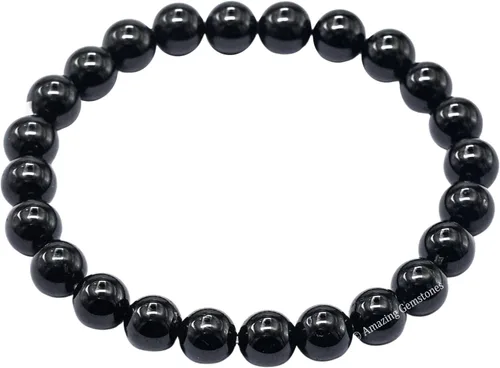 Miniatura 464 de Amazing Gemstone Pulsera de cristal para mujeres y hombres, pulsera de cristal curativo de protección, pulsera elástica con cuentas de piedras