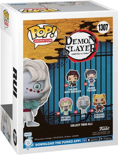 Miniatura 3 de Funko Pop! Animation: Demon Slayer - Rui - Figura de vinilo coleccionable - Idea de regalo - Producto oficial - para niños y adultos - Fans