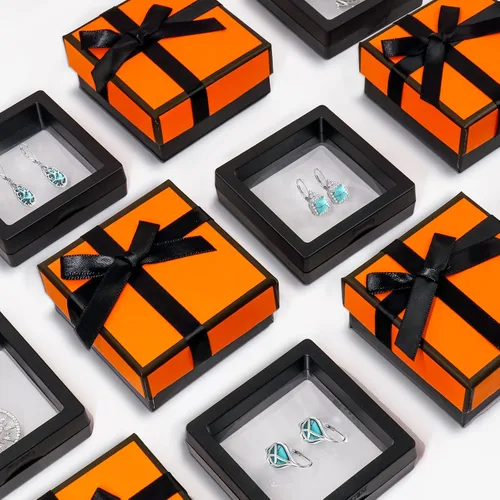 Miniatura 6 de BDL Joyas de turquesa Aretes de plata de ley turquesa natural con circonita cúbica 5A regalos de cumpleaños para ella o mamá joyería de boda