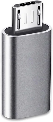 Miniatura 9 de Adaptador USB C a Micro USB, USB tipo C hembra a micro USB macho compatible con Samsung Galaxy S7/S6/S5/S4/S3, Note 5/4/3, teléfonos Android