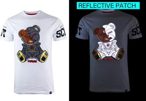 Miniatura 2 de SCREENSHOT - Camiseta con estampado de gel de alta densidad con bordado urbano de alta densidad