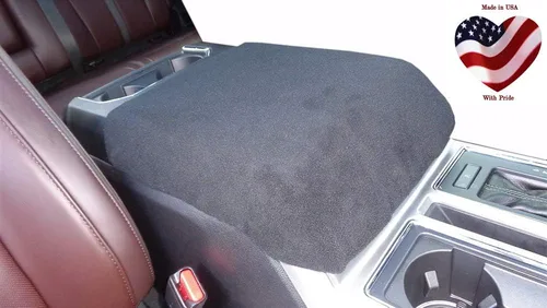 Miniatura 2 de Funda para reposabrazos de consola central para camionetas Ford, F150, F250, F350 2011 – 2018